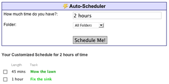 auto schedule tasks