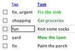 tags